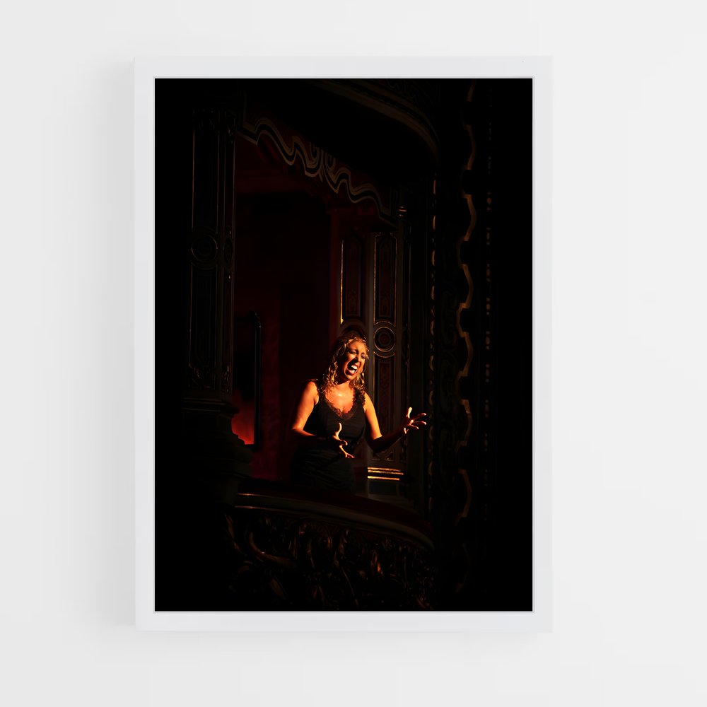 Poster Miroir de Flamenco – affiche Danse (vue 3)